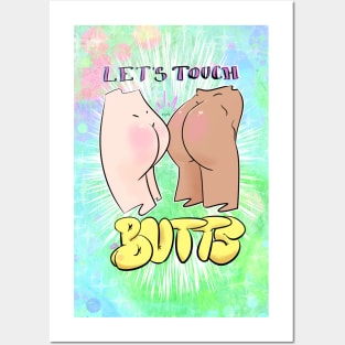 Butts Posters and Art